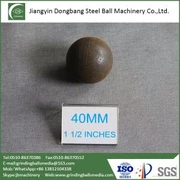 Bile de oțel forjat de 40 mm pentru mina de minereu de fier